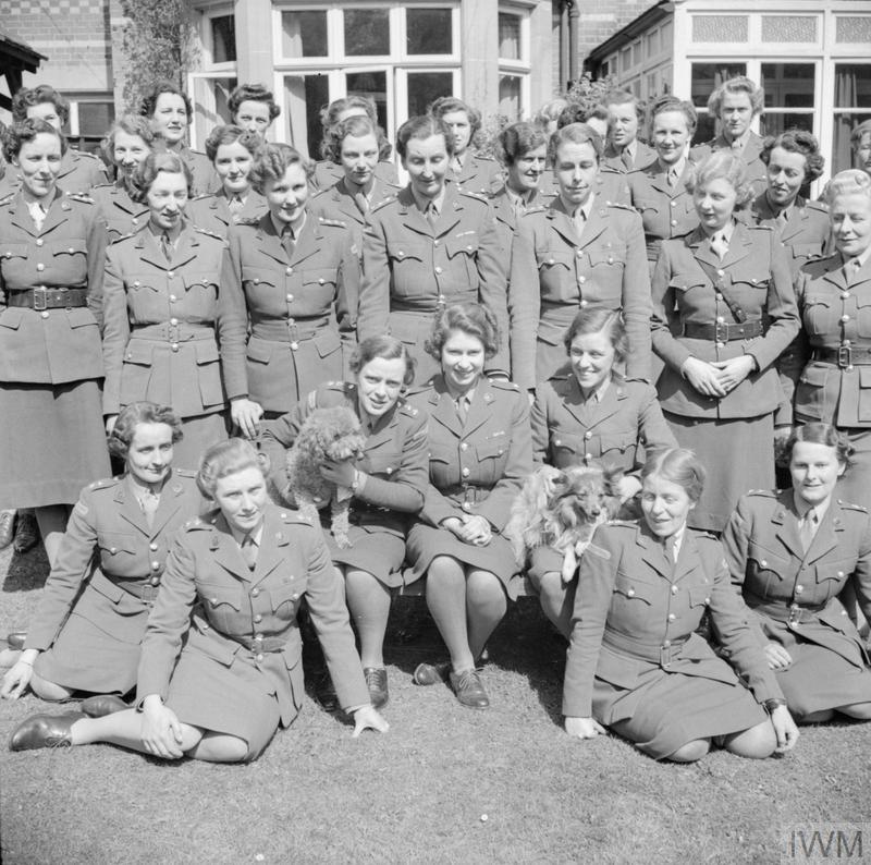 Queen Elizabeth At ATS Training Centre