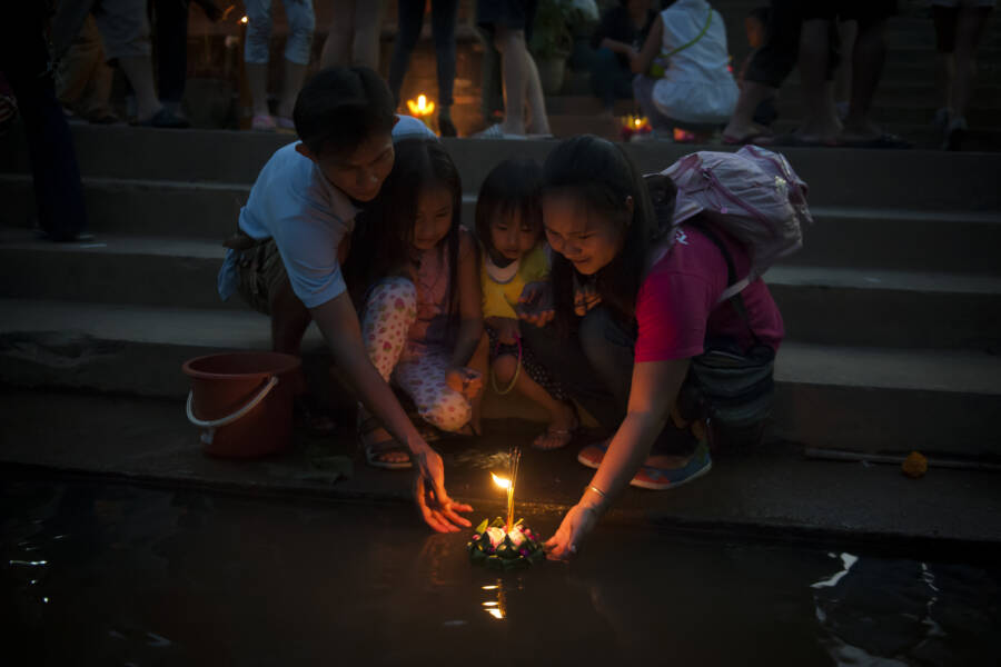 Basket Offering Floats