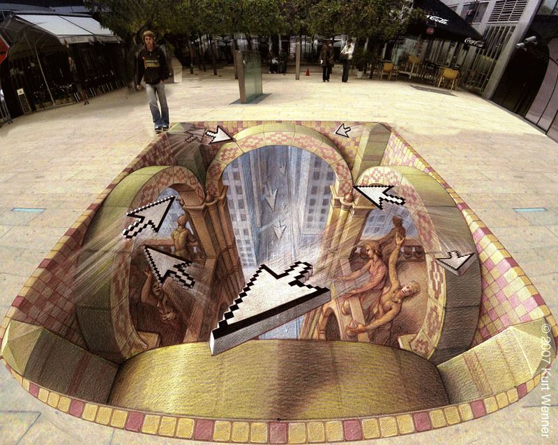 Kurt Wenner 3d Street Art