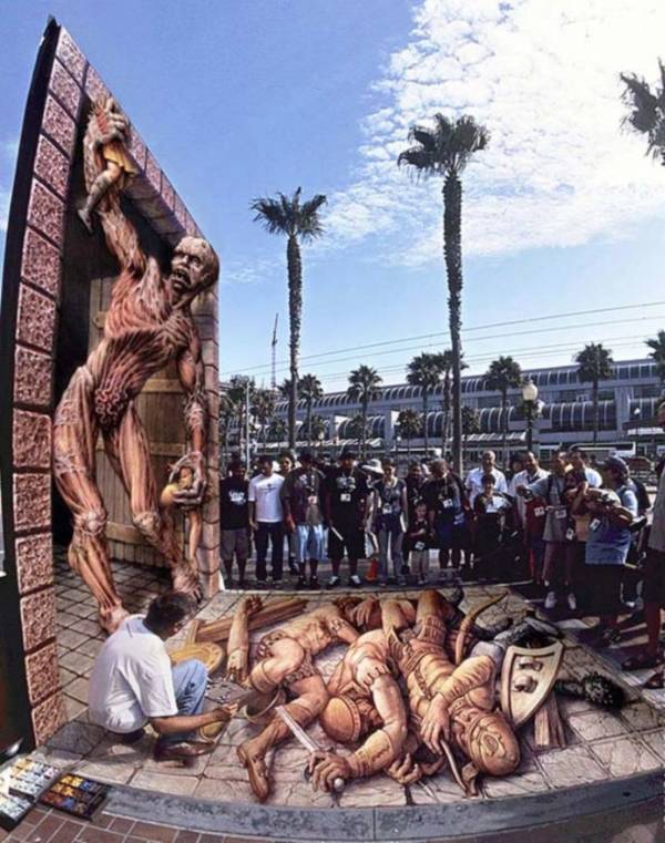Kurt Wenner Drawing