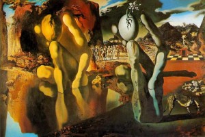 Salvador Dali's Surrealist "Metamorphosis Of Narcissus"