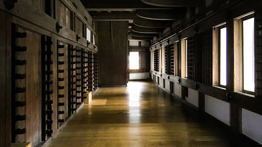 Hallway Inside Himeji
