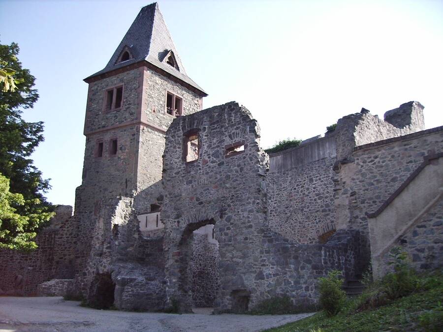 Inner Castle Of Frankenstein