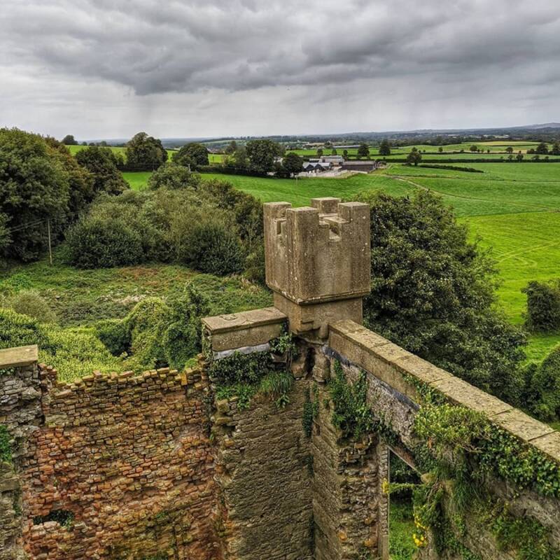 Roof Of Leap Castle