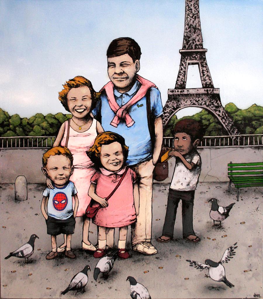 Dran At The Eiffel Tower