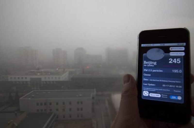 Photographs Of The Beijing Smog