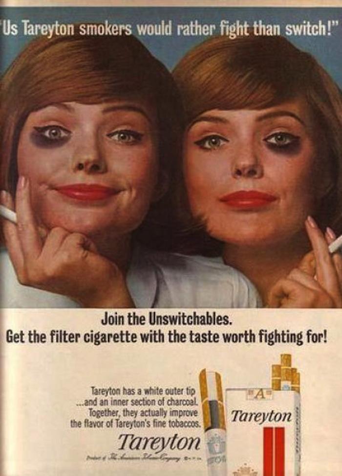 Tareyton Twins Ad