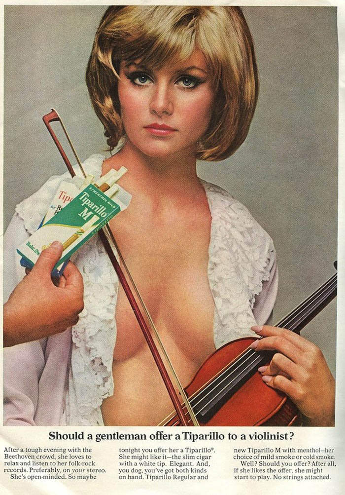 Tiparillo Violinist Ad