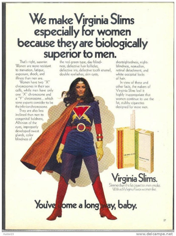 Cigarette Ads Virginia Slims