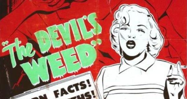 Devil Weed Smoking Woman