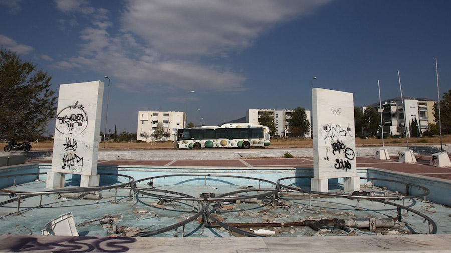 Abandoned Olympic Sites Athens Rings
