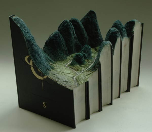 Book Art Landscape