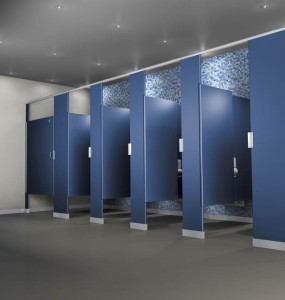 Coriolis Effect Bathroom