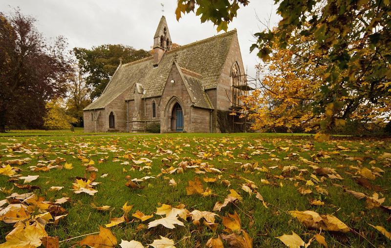 Church in Autumn