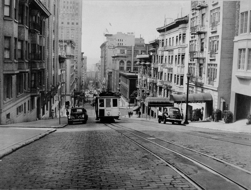 Vintage San Francisco Trolley