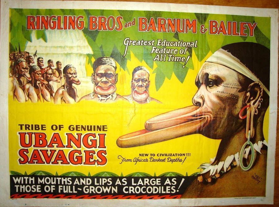 classic circus ubangi tribe
