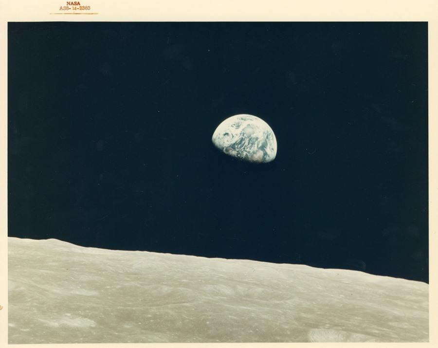 classic nasa earth view