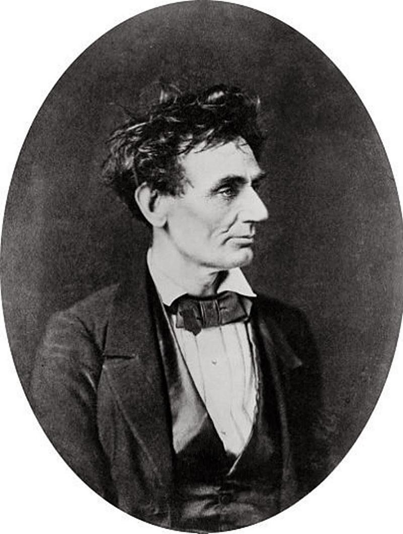 Abraham Lincoln Photos Messy Hair