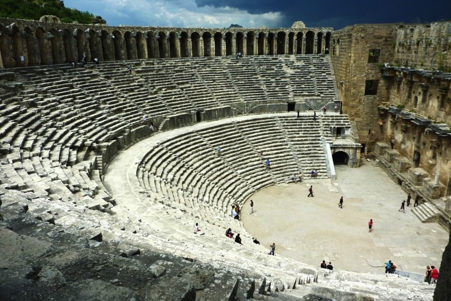 Roman Ruins Aspendos Turkey