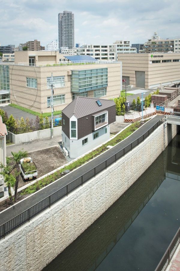 Aerial View of Tiny Homes