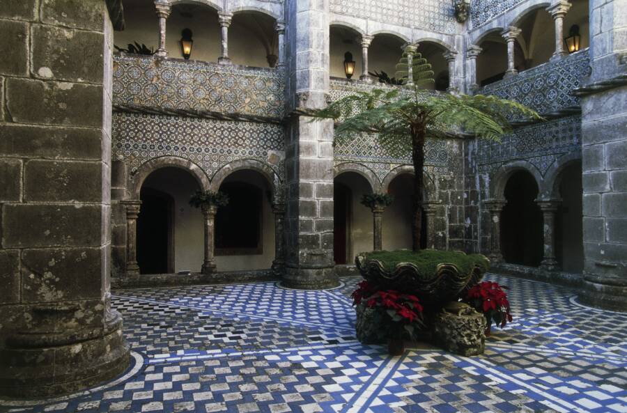 Cloister At Pena National Palace