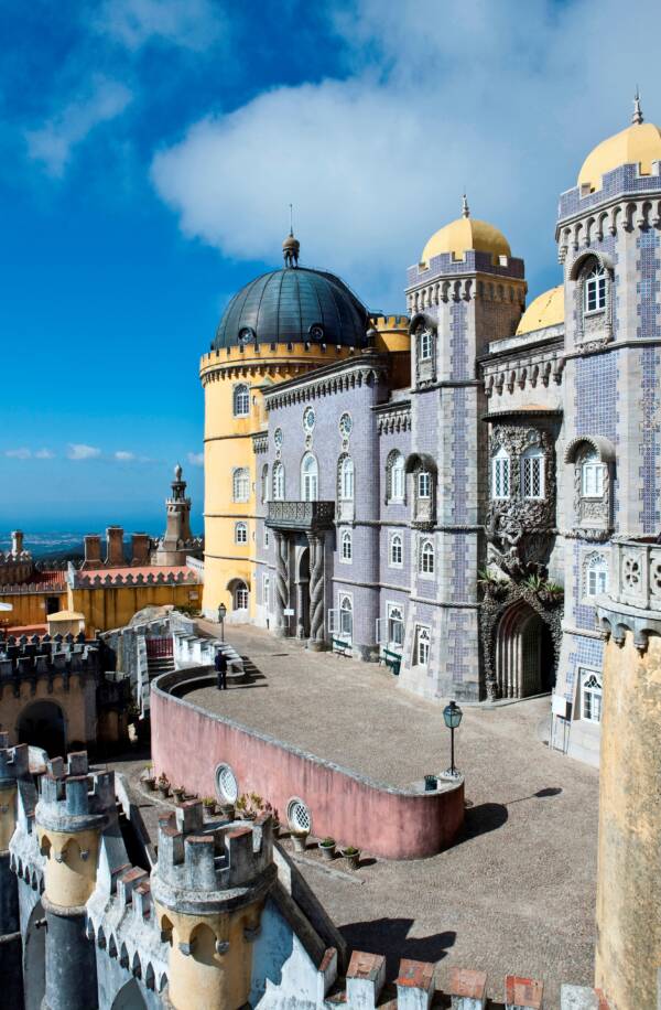 Exterior Of Palace De Pena