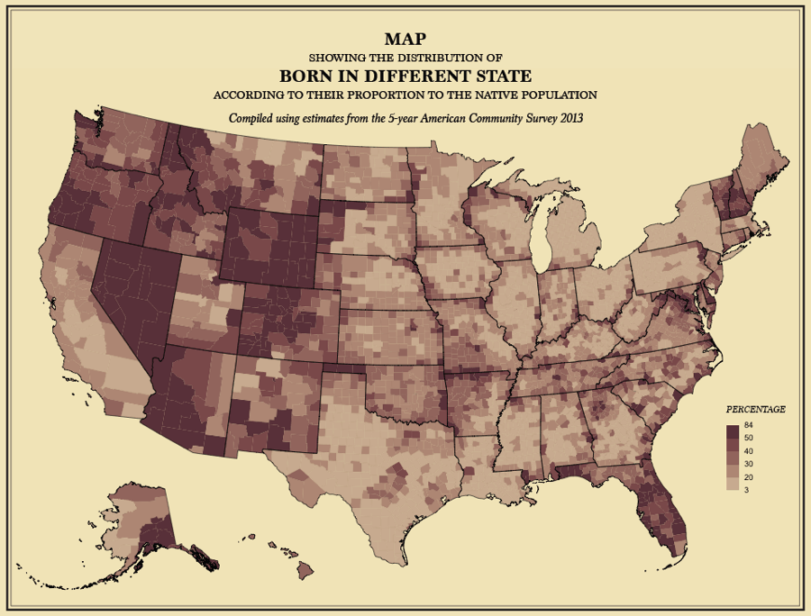 Map America Foreign State