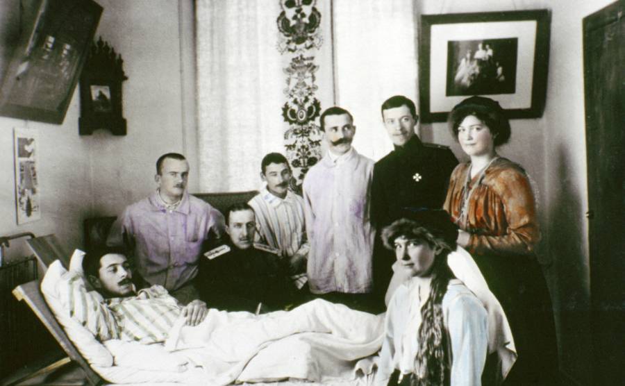 Romanov Family Bed Ridden