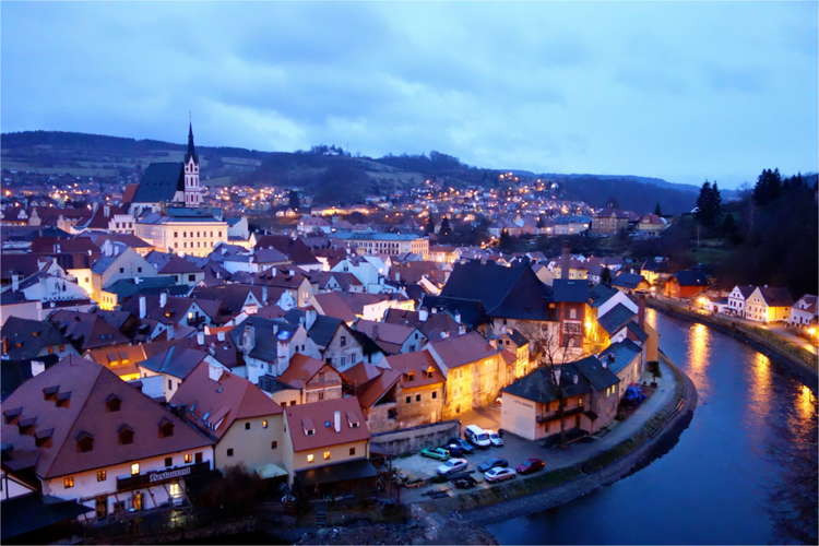 Beautiful Towns Cesky Night
