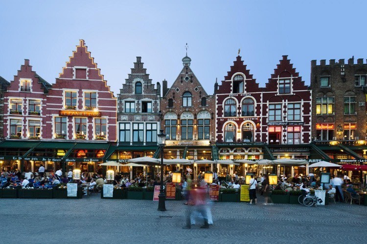 Most Beautiful Towns Bruges Street