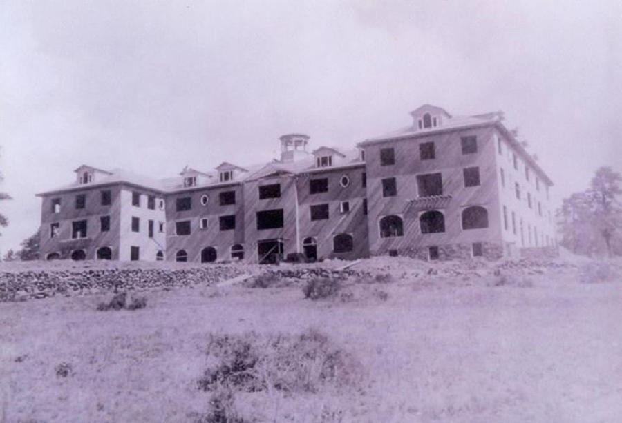 Stanley Hotel Under Construction