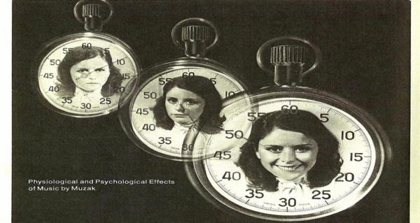 Muzak Woman Vintage Ad