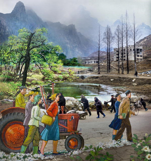 North Korea Farmers Countryside