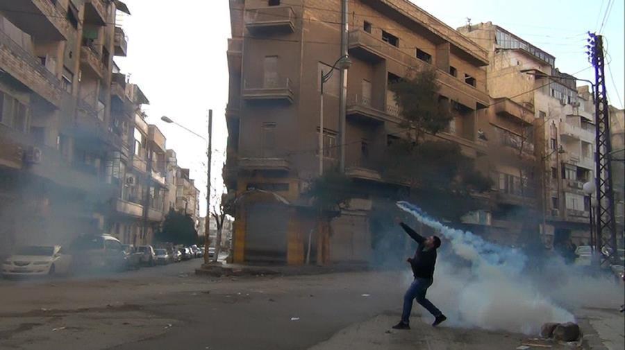 Throwing Back Tear Gas