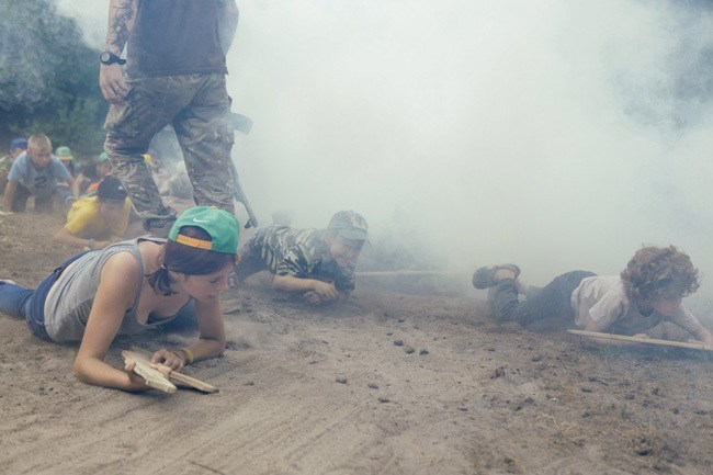Azov Camp Crawling
