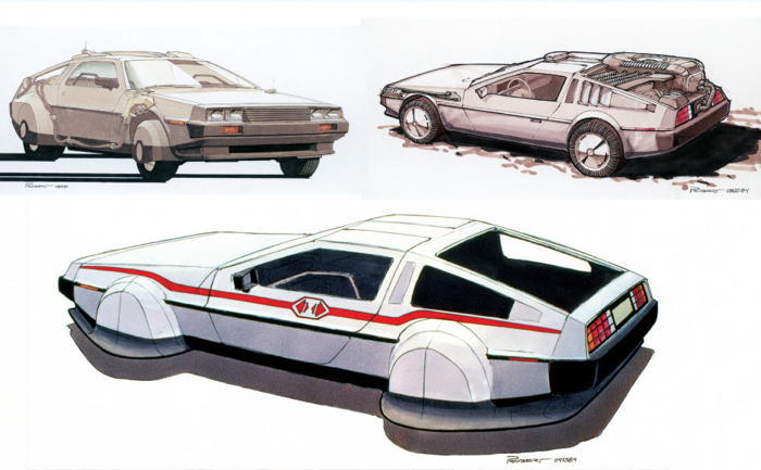 Back To The Future Cars