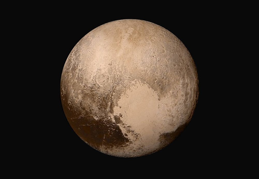 Pluto Images True Color
