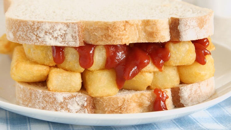 sandwich history chip butty