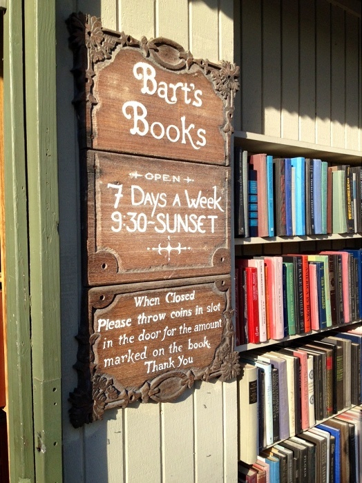 Coolest Bookstores Bart's Books Shelf