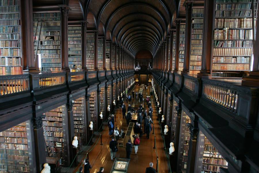Coolest Bookstores Trinity College Arches