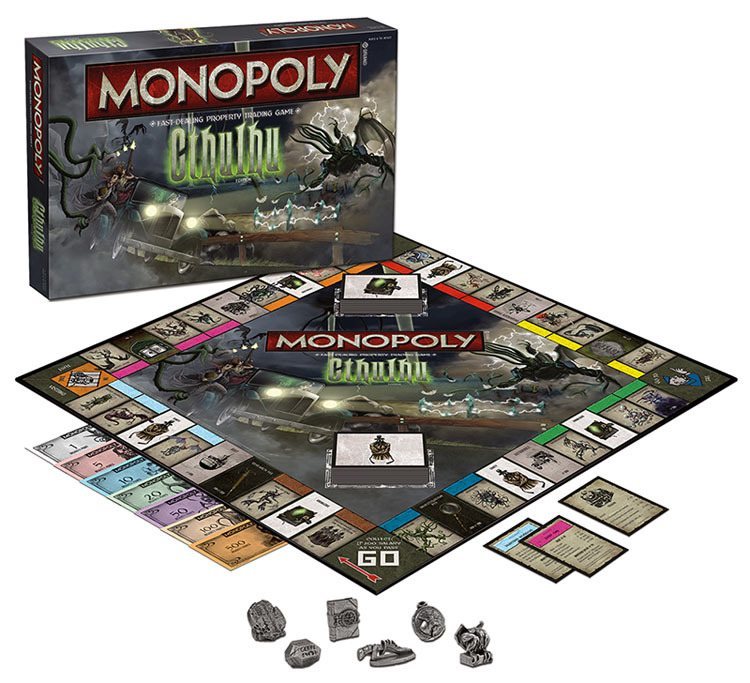 weird Monopoly games Cthulhu