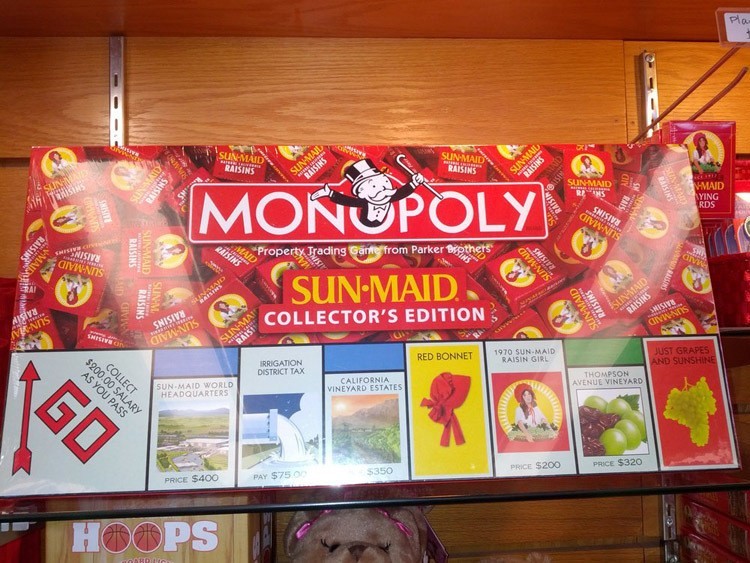 Weird Monopoly Games Sun Maid