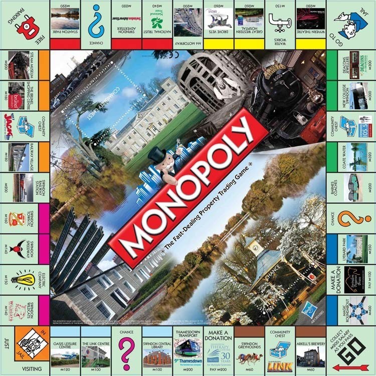 Weird Monopoly Games Swindon