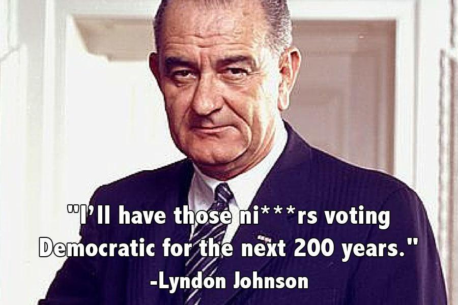 LBJ On Voting Democrats