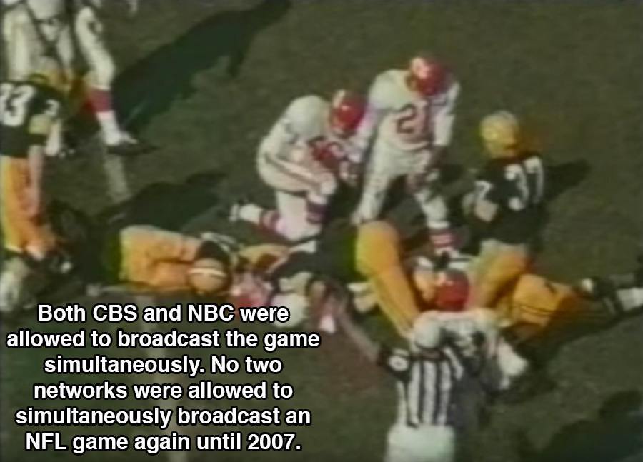 First Super Bowl Facts Networks