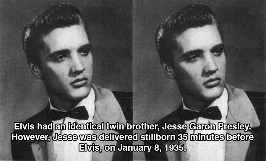 Strange Elvis Facts Twin