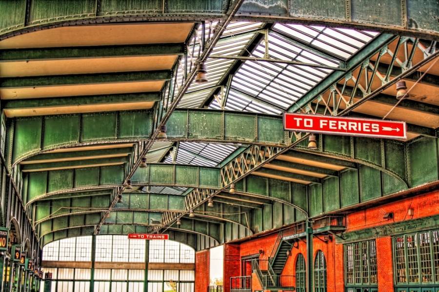 Abandoned Terminal Ceiling