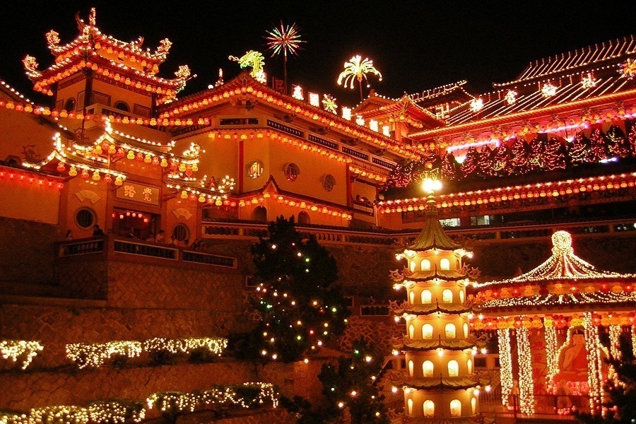 Chinese New Year Malaysia Penang Temple