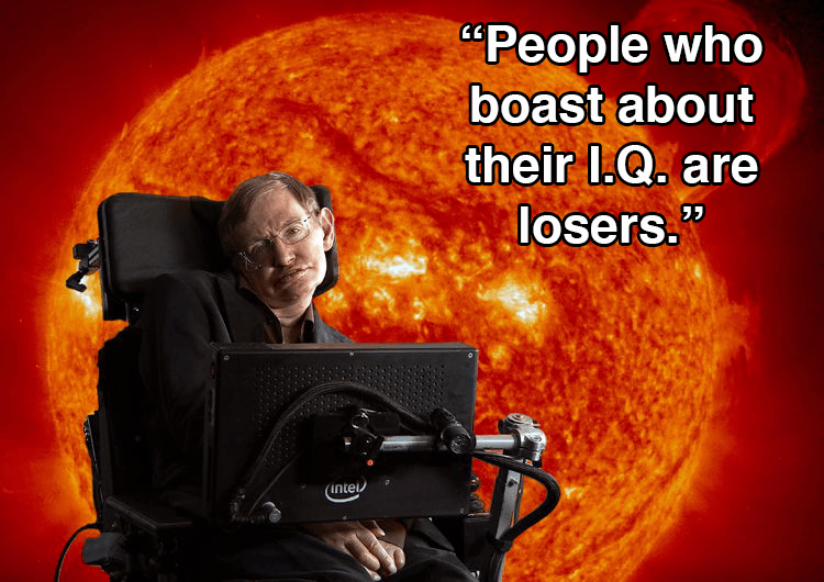 Stephen Hawking Quotes About IQ