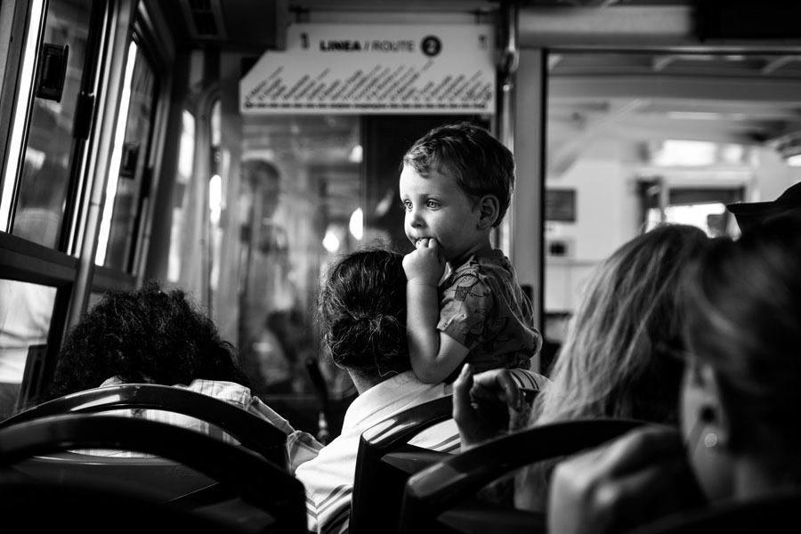 Best Street Photography Child Bus